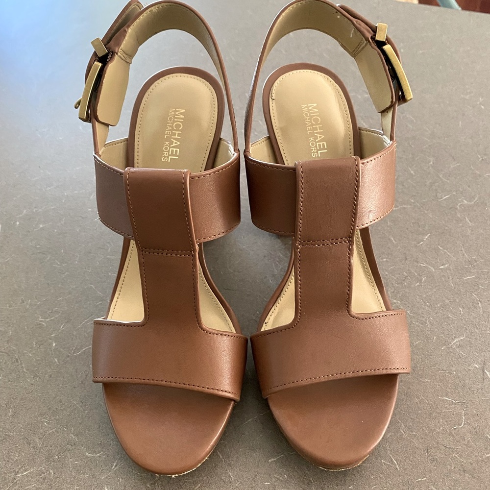 Michael Kors Becker T Strap Heels